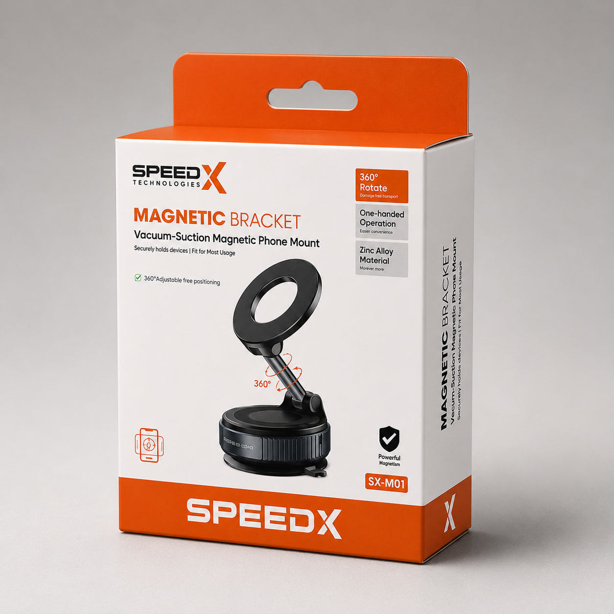 Speedx Sx-m01 360° Magnetic Car Phone Holder