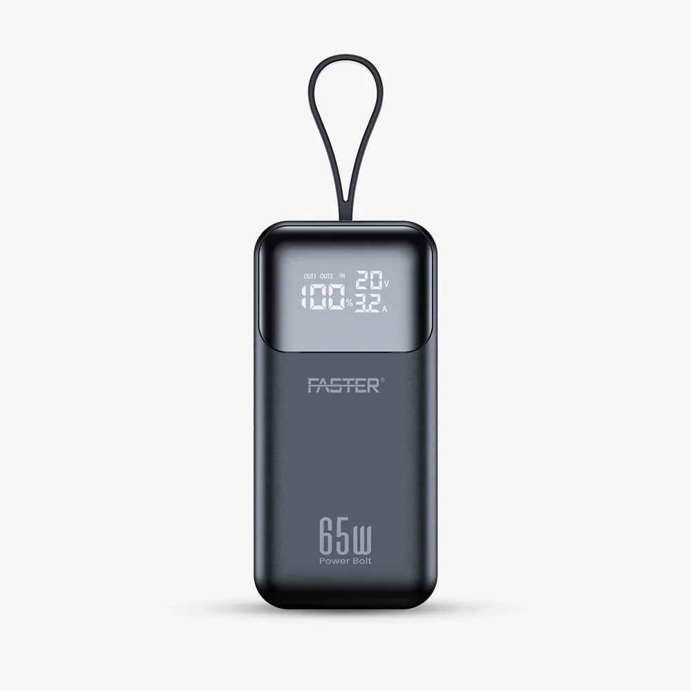 FASTER PD 65W POWER BOLT 20000mAh