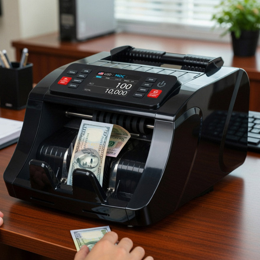 Speed-X SP-CM810 Multi-Currency Cash Counting Machine with UV/MG/IR Detection
