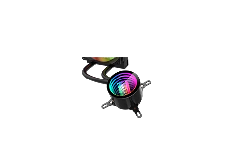 REDRAGON CCW-3011 240mm ARGB Liquid CPU Cooler – Dual 120mm Fans, High-Performance Cooling & Stylish RGB Lighting