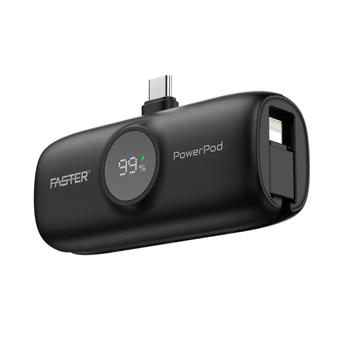 Faster PowerPod S5K 5000mAh Powerbank Faster PowerPod S5K 5000mAh Powerbank