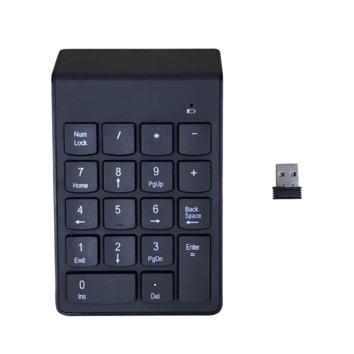 K1 WIRELESS 2.4GHz NUMPAD BLACK K1 WIRELESS 2.4GHz NUMPAD BLACK