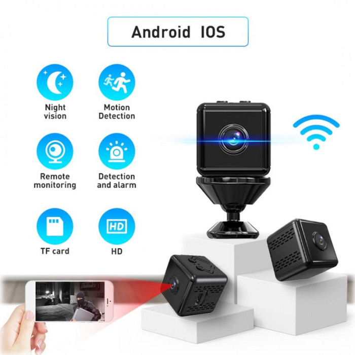 X9 1080P HD 2MP MAGNATIC WIFI MINI CAMERA FTYCAMPRO APP X9 1080P HD 2MP MAGNATIC WIFI MINI CAMERA FTYCAMPRO APP
