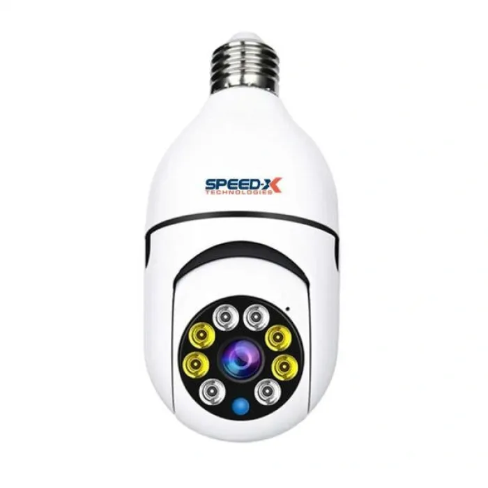 Speed-X SP-E27 Bulb camera 1080p Wifi 360 Degree Panoramic Night Vision Two-Way Audio Motion Detection With V380PRO APP Speed-X SP-E27 Bulb camera 1080p Wifi 360 Degree Panoramic Night Vision Two-Way Audio Motion Detection With V380PRO APP