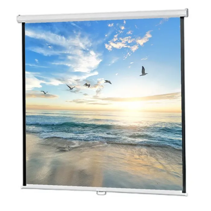 Projector Screen 72 inch Manual 6x6 Feet 1:1MW Speed-X (FINE QUALITY) Projector Screen 72 inch Manual 6x6 Feet 1:1MW Speed-X (FINE QUALITY)