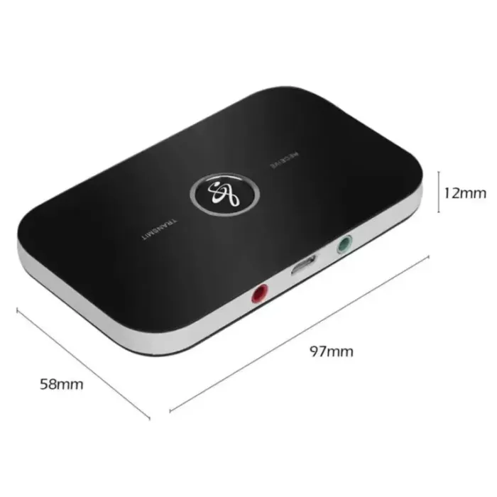 WIRELESS 2-IN-1 B6 AUDIO RECEIVER AND TRANSMITTER WIRELESS 2-IN-1 B6 AUDIO RECEIVER AND TRANSMITTER