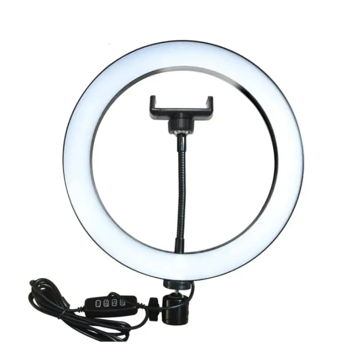 26cm Led Studio Camera Ring Light Photography With Mobile Holder 26cm Led Studio Camera Ring Light Photography With Mobile Holder