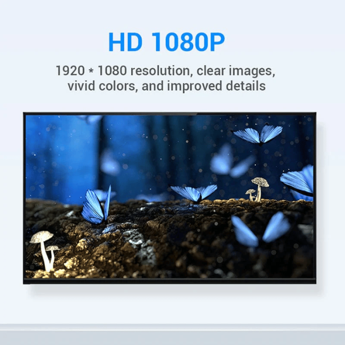 Vention DVI To HDMI Adapter Bi-Directional DVI D 24+1 Male To HDMI Female Cable Connector Converter For Projector HDMI To DVI | Gold Plated | ECCB0 Vention DVI To HDMI Adapter Bi-Directional DVI D 24+1 Male To HDMI Female Cable Connector Converter For Projector HDMI To DVI | Gold Plated | ECCB0