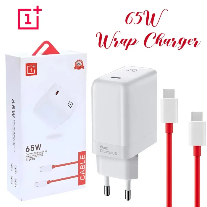 65w Original Oneplus Super Fast Warp Charge (eu Pin) With Usb Type C To Type C Cable 65w Original Oneplus Super Fast Warp Charge (eu Pin) With Usb Type C To Type C Cable