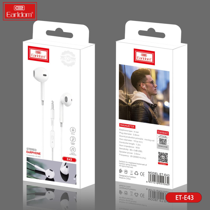 Earldom Et-E43 handsfree Earldom Et-E43 handsfree