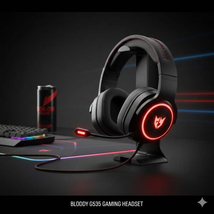 Bloody G535 Virtual 7.1 Surround Sound Gaming Headset Bloody G535 Virtual 7.1 Surround Sound Gaming Headset
