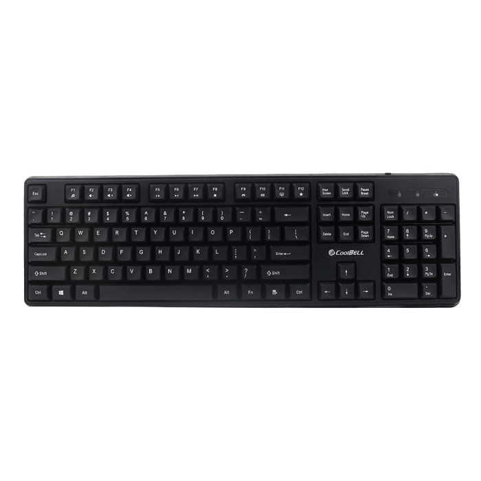 CoolBell Duo Wireless Keyboard and Mouse Combo – 2.4GHz Ultra-Slim Design, Silent Typing & Energy Efficient CoolBell Duo Wireless Keyboard and Mouse Combo – 2.4GHz Ultra-Slim Design, Silent Typing & Energy Efficient