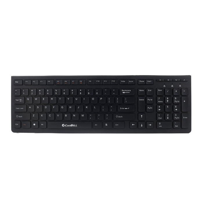 CoolBell Multimedia Link Mood Keyboard – Ergonomic Design, Dedicated Media Keys & Soft-Touch Membrane Technology CoolBell Multimedia Link Mood Keyboard – Ergonomic Design, Dedicated Media Keys & Soft-Touch Membrane Technology