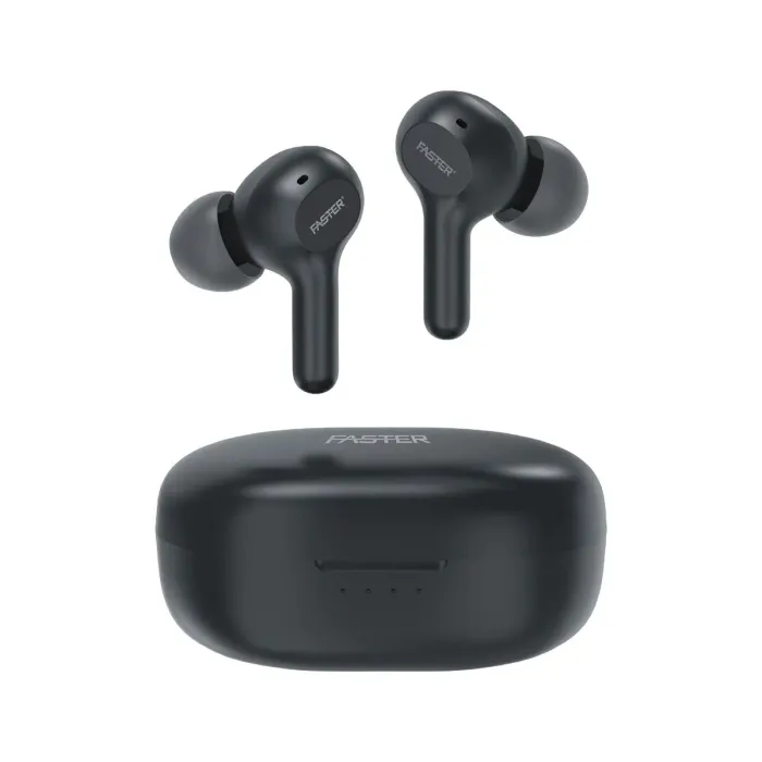FASTER S50 POWERFUL BASS EARBUDS (Black & White) FASTER S50 POWERFUL BASS EARBUDS (Black & White)
