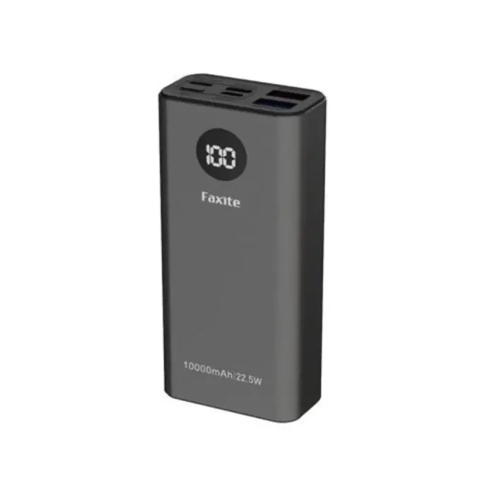 FAXITE M10PRO 10000mah 22.5W METAL DIGITAL DISPLAY QUICK CHARGE 4.0 POWER BANK FAXITE M10PRO 10000mah 22.5W METAL DIGITAL DISPLAY QUICK CHARGE 4.0 POWER BANK