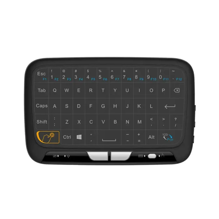 H18+ 2.4ghz Wireless Keyboard Full Touchpad Backlight Keyboard H18+ 2.4ghz Wireless Keyboard Full Touchpad Backlight Keyboard