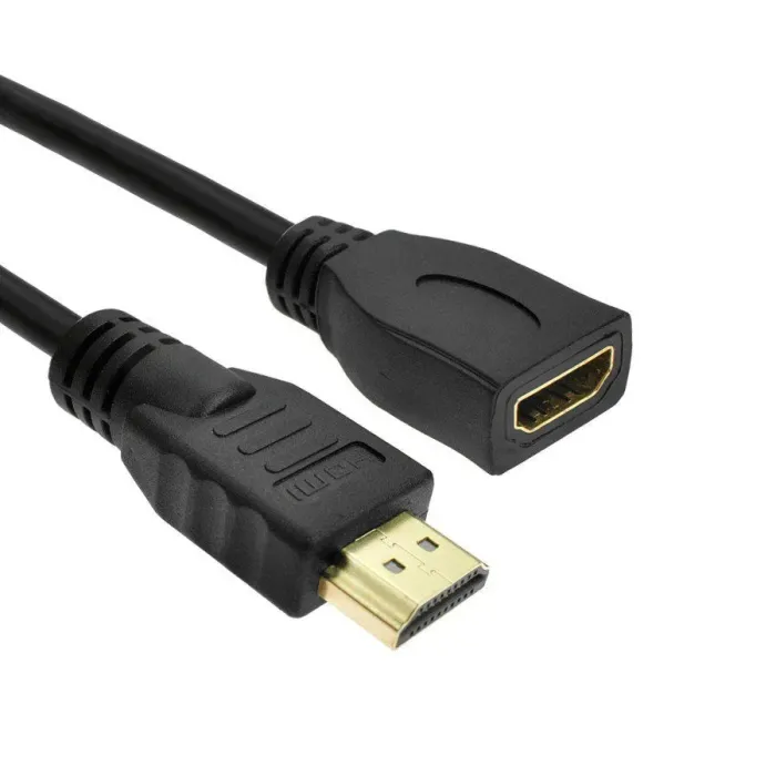 Hdmi Male To Female Extension 0.3m Hdmi Male To Female Extension 0.3m