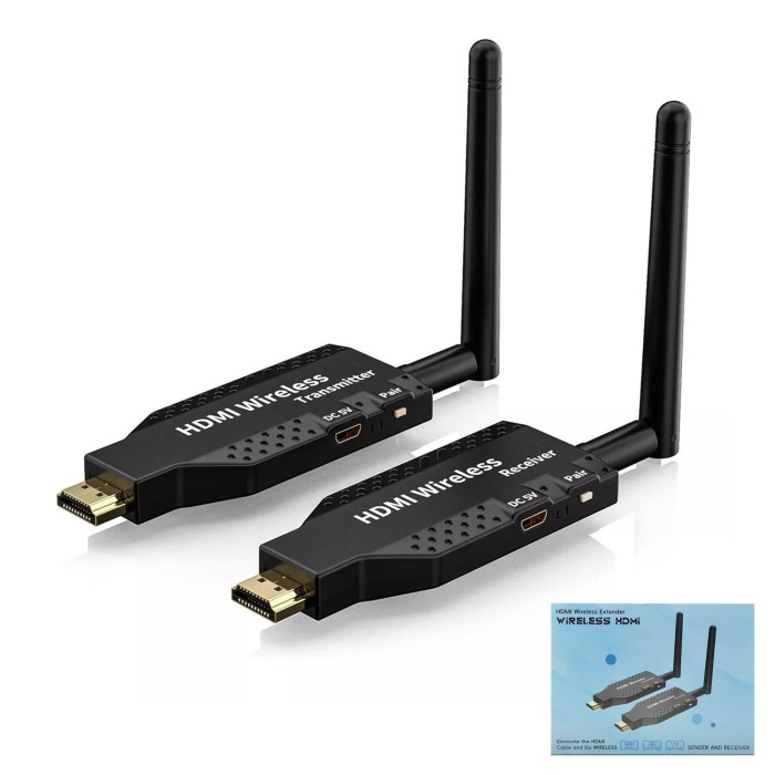 50m Wireless Hdmi Extender 1080p Video Transmitter Receiver 50m Wireless Hdmi Extender 1080p Video Transmitter Receiver