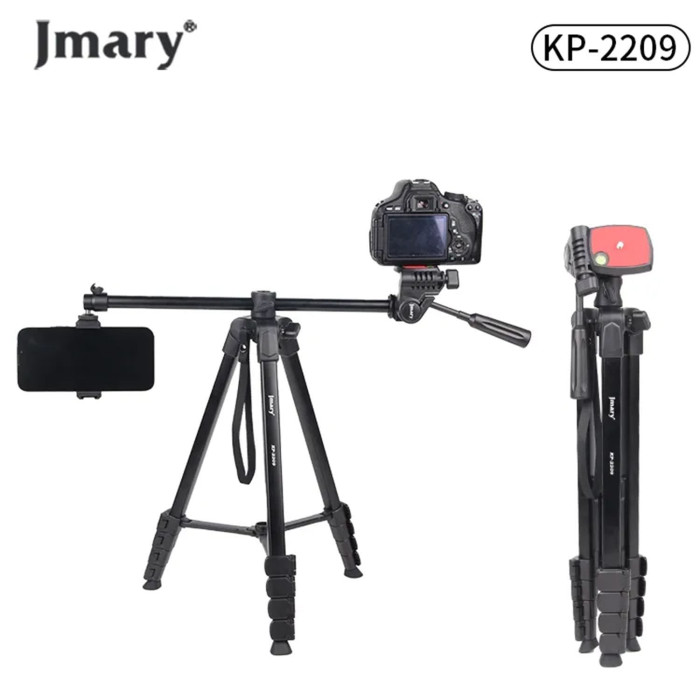 Jmary Kp-2209 1.7m Horizontal Axis Tripod With Extendable Arm Jmary Kp-2209 1.7m Horizontal Axis Tripod With Extendable Arm