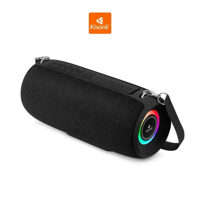 KISONLI Q28 10W BT/FM/USB/TF/TWS/RGB BLUETOOTH SUPER BASS SPEAKER KISONLI Q28 10W BT/FM/USB/TF/TWS/RGB BLUETOOTH SUPER BASS SPEAKER