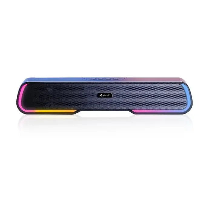 KISONLI LED-913 SOUND BAR BLUETOOTH GAMING COLORFUL LIGHT SPEAKER WITH RGB LIGHT KISONLI LED-913 SOUND BAR BLUETOOTH GAMING COLORFUL LIGHT SPEAKER WITH RGB LIGHT