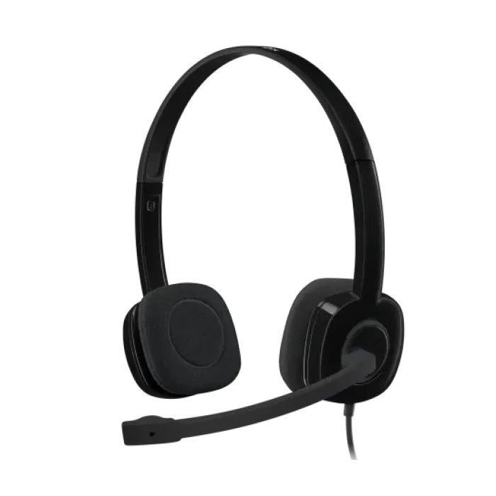 Logitech H151 Wired Headset – Clear Stereo Sound & Noise-Reducing Microphone Logitech H151 Wired Headset – Clear Stereo Sound & Noise-Reducing Microphone