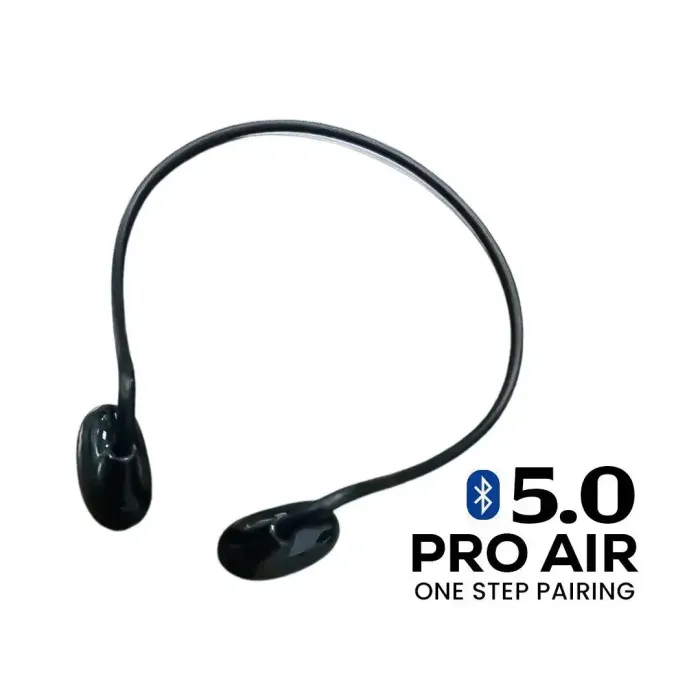 PRO AIR NECK HANGING WIRELESS EARPHONE BLACK & White PRO AIR NECK HANGING WIRELESS EARPHONE BLACK & White