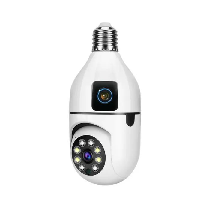 SPEED-X SP-E28-2 DUAL LENS BULB CAMERA 1080P WIFI PANORAMIC NIGHT VISION MOTION DETECTION WITH V380 PRO APP SPEED-X SP-E28-2 DUAL LENS BULB CAMERA 1080P WIFI PANORAMIC NIGHT VISION MOTION DETECTION WITH V380 PRO APP
