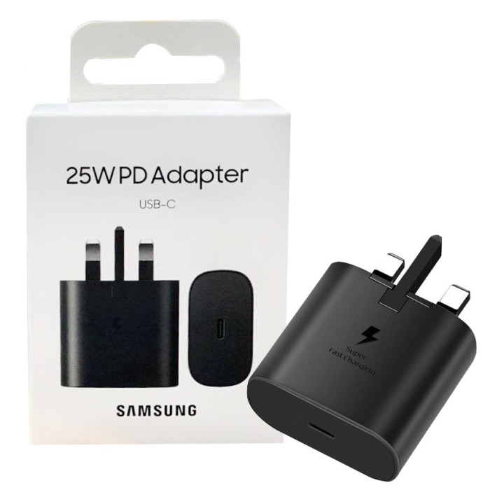 SAMSUNG 25W UK PIN ADOPTER USB-C SAMSUNG 25W UK PIN ADOPTER USB-C