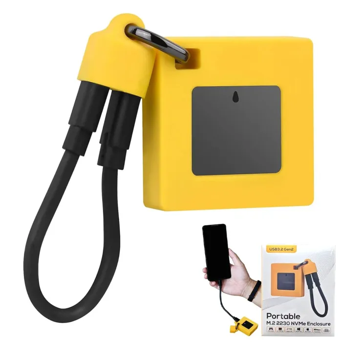 USB 3.2 PORTABLE 2230 (M.2 NVME) ENCLOSURE GEN 2 USB 3.2 PORTABLE 2230 (M.2 NVME) ENCLOSURE GEN 2