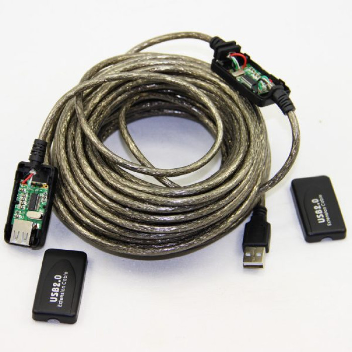 Usb Extension Male To Female 2.0 With Ic (imported Cable) 15m Usb Extension Male To Female 2.0 With Ic (imported Cable) 15m