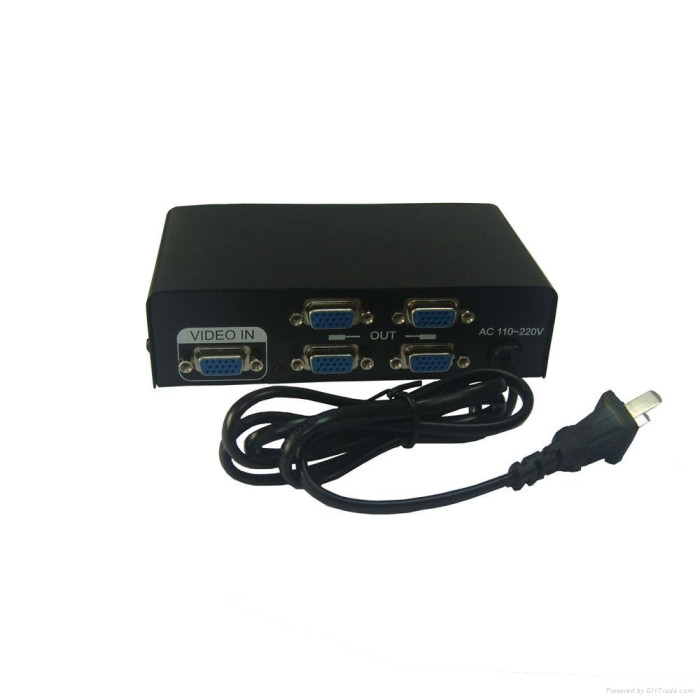 Vga Splitter 4 Port 200 Mhz Vga Splitter 4 Port 200 Mhz