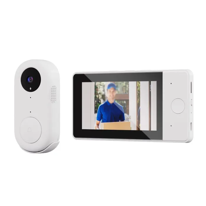 K6 4.3 INCH WIRELESS DIGITAL DOORBELL FRONT DOOR CAMERA WITH TWO-WAY INTERCOM K6 4.3 INCH WIRELESS DIGITAL DOORBELL FRONT DOOR CAMERA WITH TWO-WAY INTERCOM