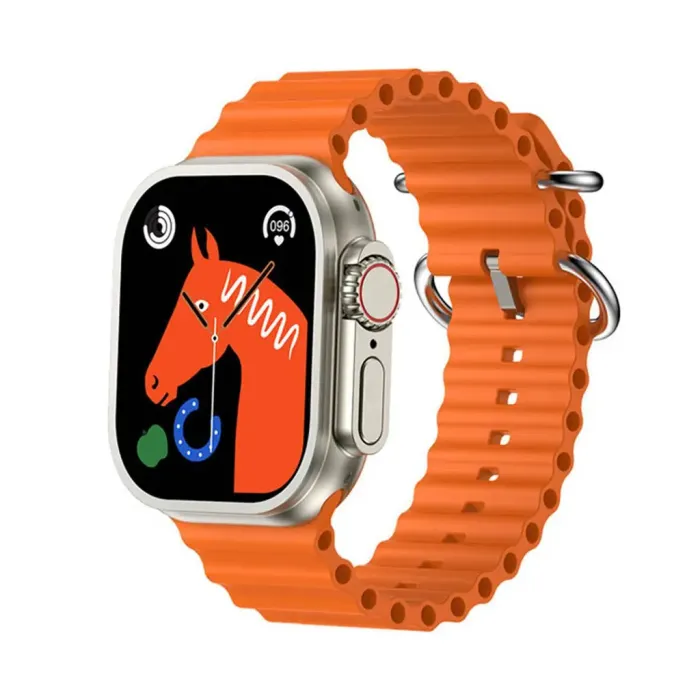 X8 Ultra Smartwatch 49mm With Bluetooth Calling With Wearfit Pro App Orange X8 Ultra Smartwatch 49mm With Bluetooth Calling With Wearfit Pro App Orange