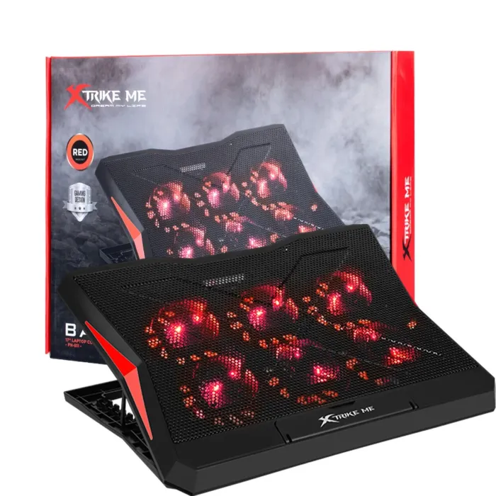 XTRIKE ME FN811 LAPTOP COOLING PAD 6 FANS 2 USB PORTS XTRIKE ME FN811 LAPTOP COOLING PAD 6 FANS 2 USB PORTS
