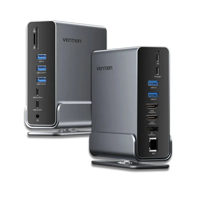 Vention 15-in-1 USB-C MST Docking Station Vention 15-in-1 USB-C MST Docking Station