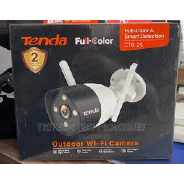 TENDA CT6 OUTDOOR WIFI CAMERA TENDA CT6 OUTDOOR WIFI CAMERA