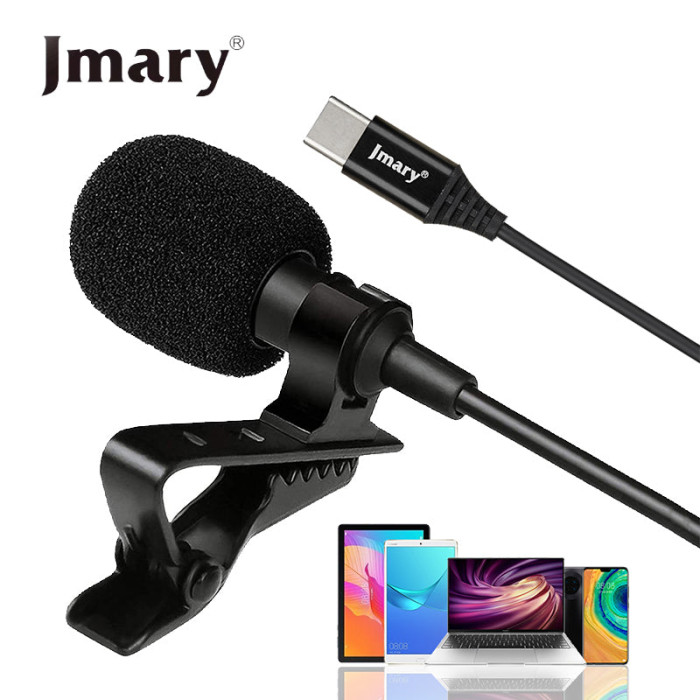 JMARY MC-R2 TYPE-C LAVALIER MICROPHONE JMARY MC-R2 TYPE-C LAVALIER MICROPHONE