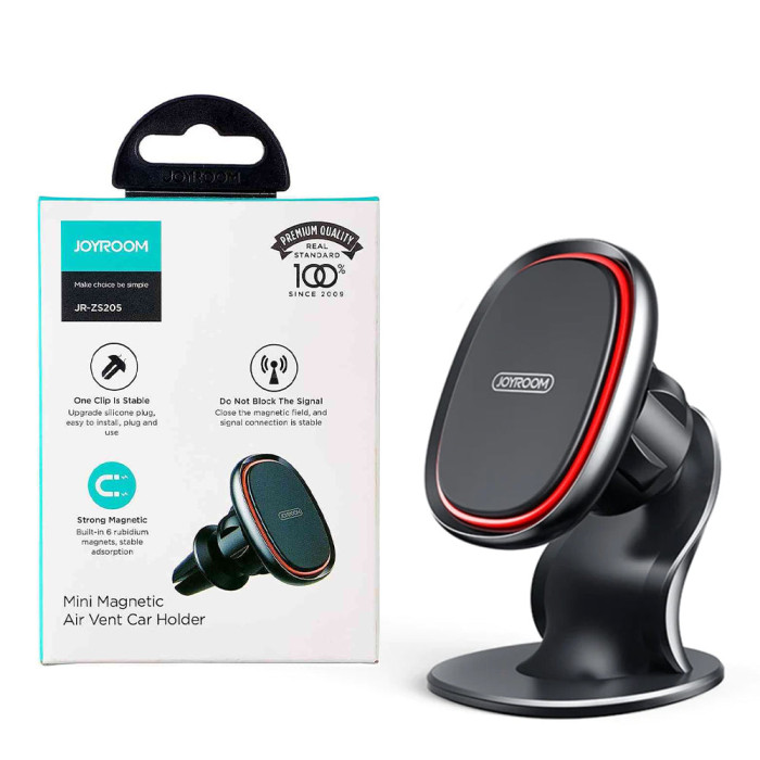 Joyroom JR-ZS05 Magic Series Magnetic Car Holder Black Joyroom JR-ZS05 Magic Series Magnetic Car Holder Black