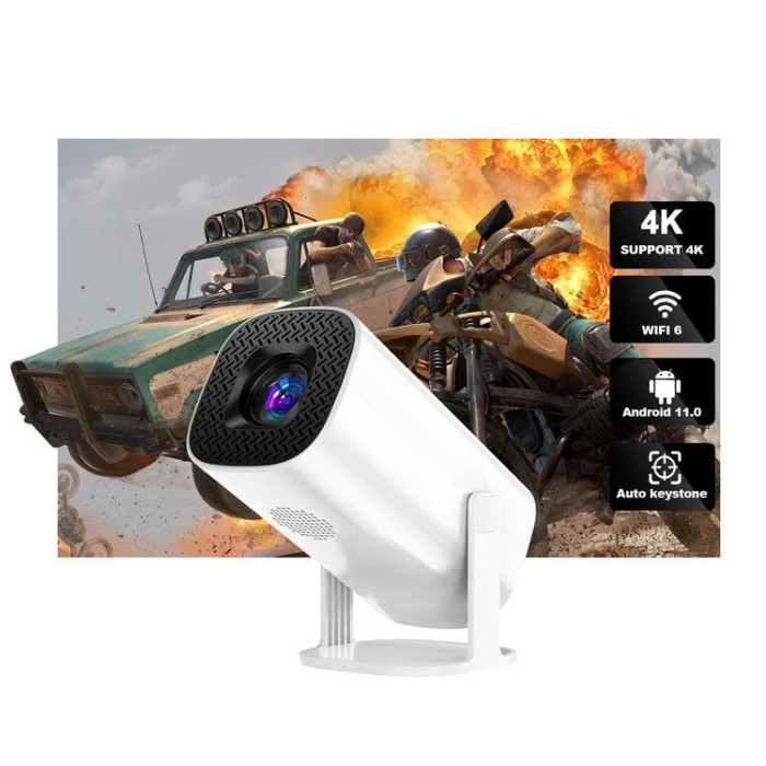 P30 1080P (150 ANSI) MINI 4K ANDROID 11.0 DUAL WIFI AND BLUETOOTH 1GB+8GB PORTABLE PROJECTOR FOR HOME P30 1080P (150 ANSI) MINI 4K ANDROID 11.0 DUAL WIFI AND BLUETOOTH 1GB+8GB PORTABLE PROJECTOR FOR HOME