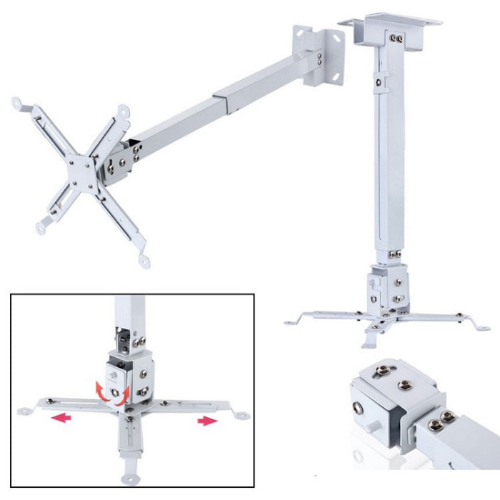 PROJECTOR CEILING MOUNT HEAVY GAUGE (SQUARE TYPE) 2 FEET 0.6M (IRON) PROJECTOR CEILING MOUNT HEAVY GAUGE (SQUARE TYPE) 2 FEET 0.6M (IRON)