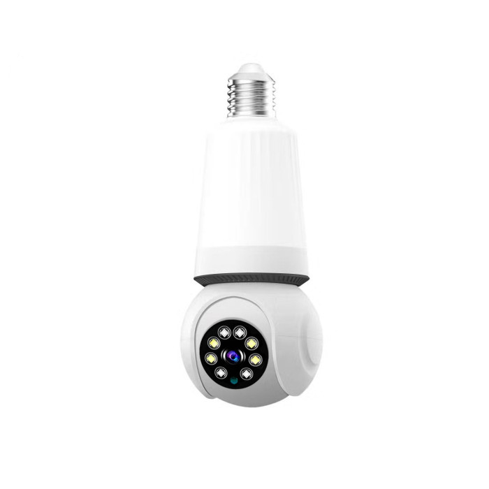 SPEED-X SPE27-LED8 BULB CAMERA WIFI PANORAMIC NIGHT VISION WITH V380 PRO APP SPEED-X SPE27-LED8 BULB CAMERA WIFI PANORAMIC NIGHT VISION WITH V380 PRO APP