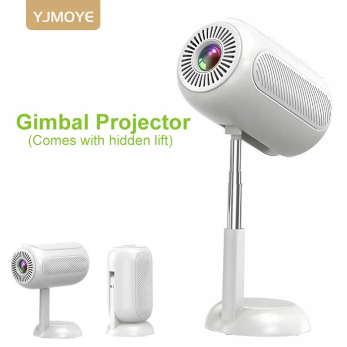 TS-6 Y JMOYE PORTABLE PROJECTOR 2GB+16GB ANDROID 11.0 SMART HD 4k MINI PROJECTORS GIMBAL COMES WITH HIDDEN LIFT TS-6 Y JMOYE PORTABLE PROJECTOR 2GB+16GB ANDROID 11.0 SMART HD 4k MINI PROJECTORS GIMBAL COMES WITH HIDDEN LIFT