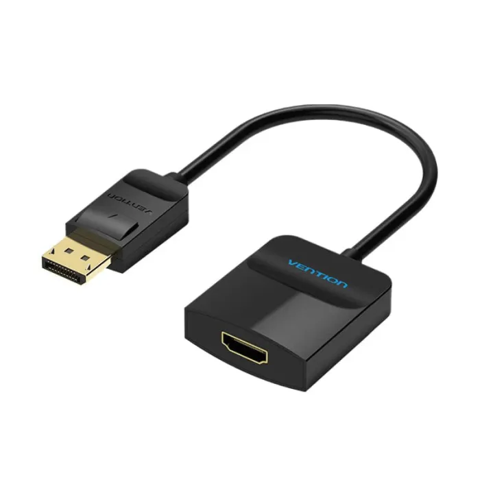 Vention DP to HDMI Converter 0.15M Black Vention DP to HDMI Converter 0.15M Black