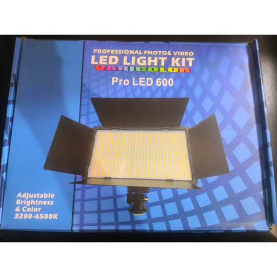 Professional LED 600 PRO With Battery & Charger (KIT) Professional LED 600 PRO With Battery & Charger (KIT)