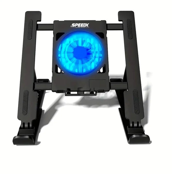 N6 Adjustable High Wind Power And Low Noise Foldable Laptop Stand And Tablet Cooling Fan (N6)