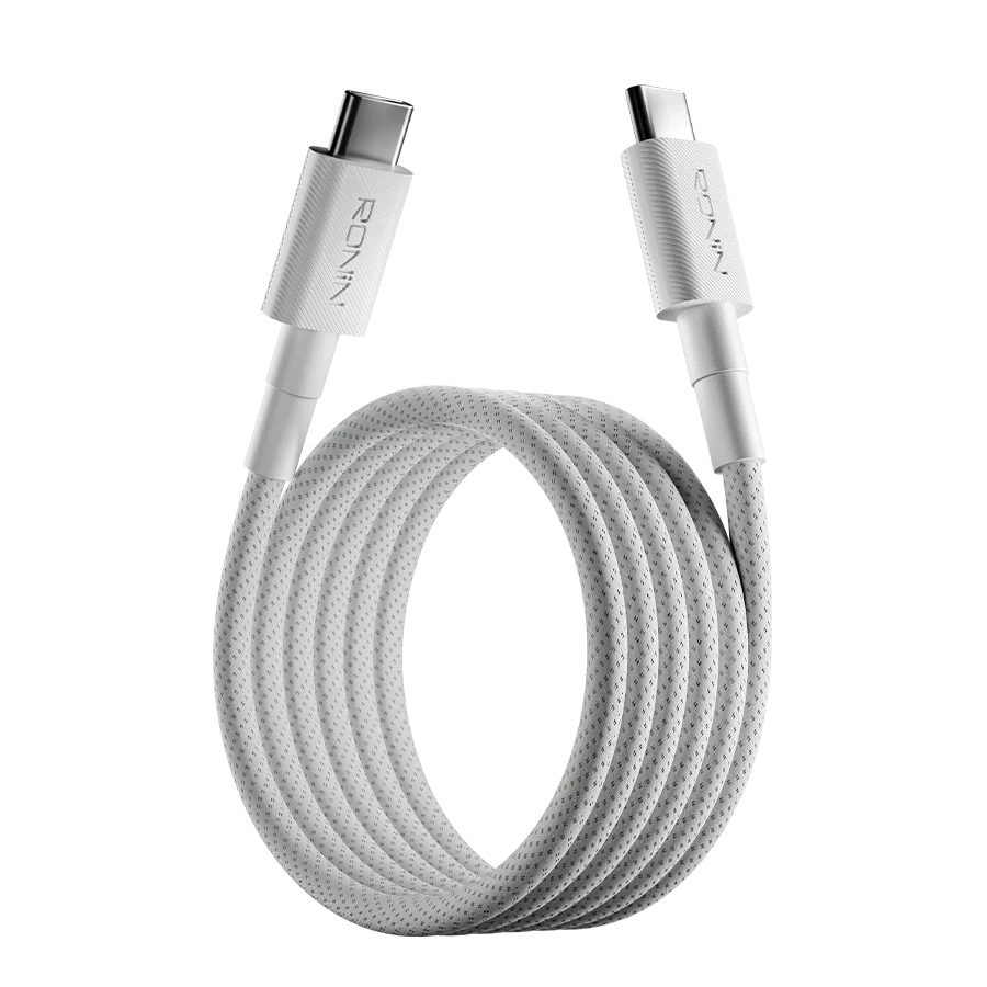 Ronin R-2040 Type-C to Type-C Cable – Fast Charging & Reliable Data Transfer