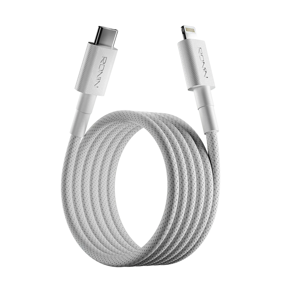 Ronin R-2045 Type-C to iPhone Cable – Reliable Charging & Seamless Apple Device Connectivity