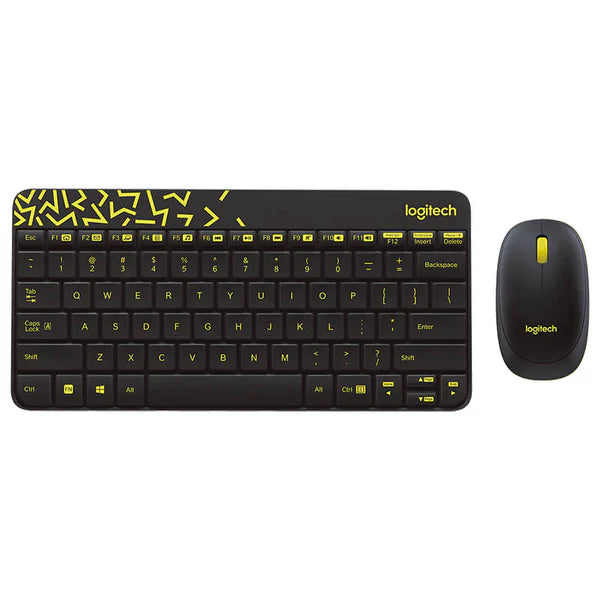 Logitech MK240 Nano Wireless Keyboard &amp; Mouse Combo – Black &amp; White