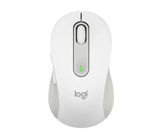 Logitech Signature M650 Wireless &amp; Bluetooth Mouse – White